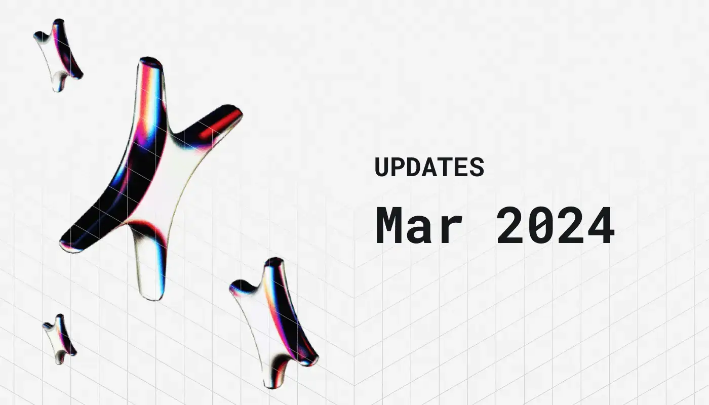 What's new: March 2024