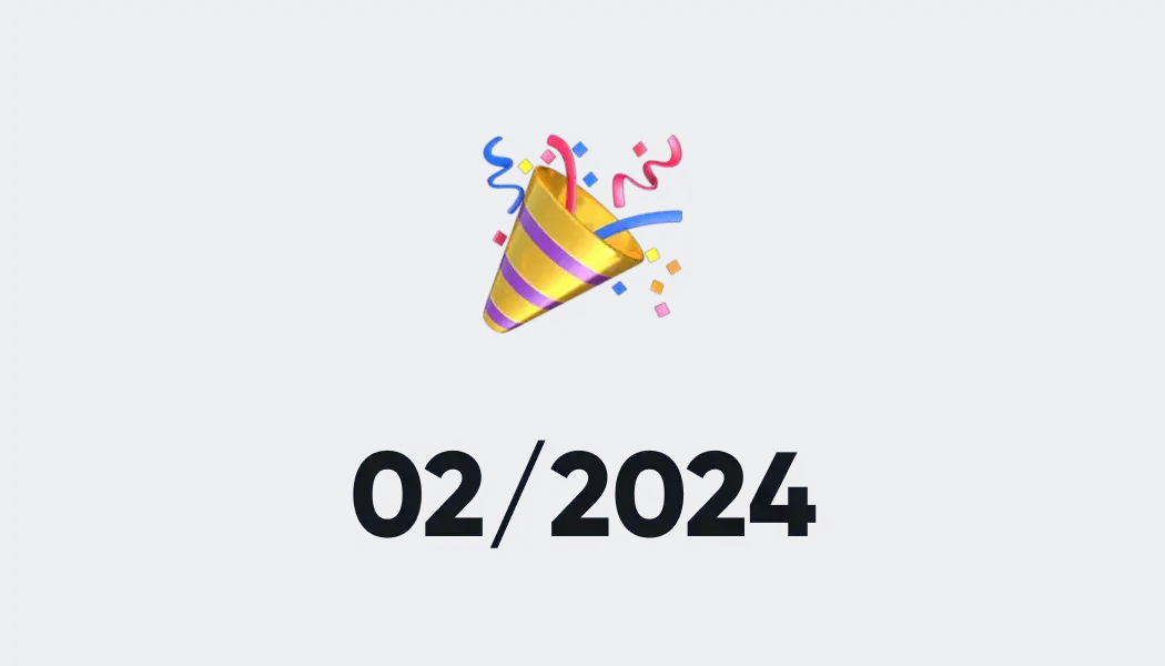 What's new: February 2024