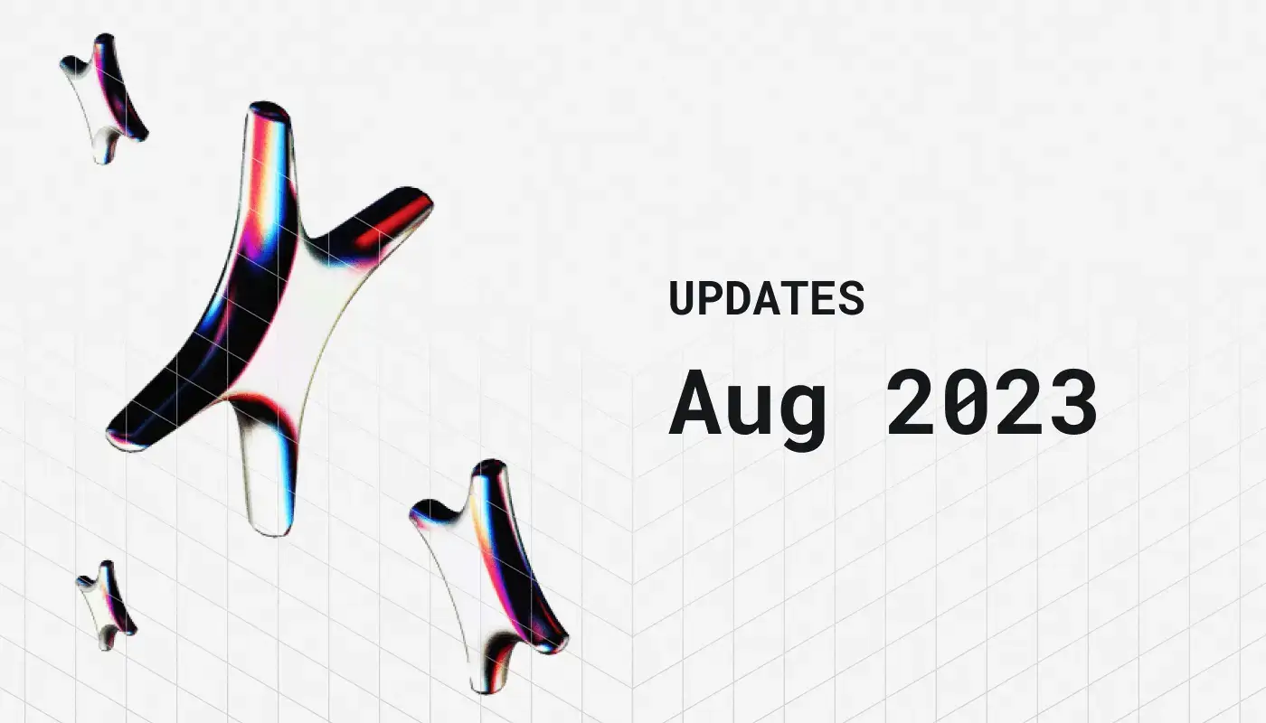 What's new: August 2023