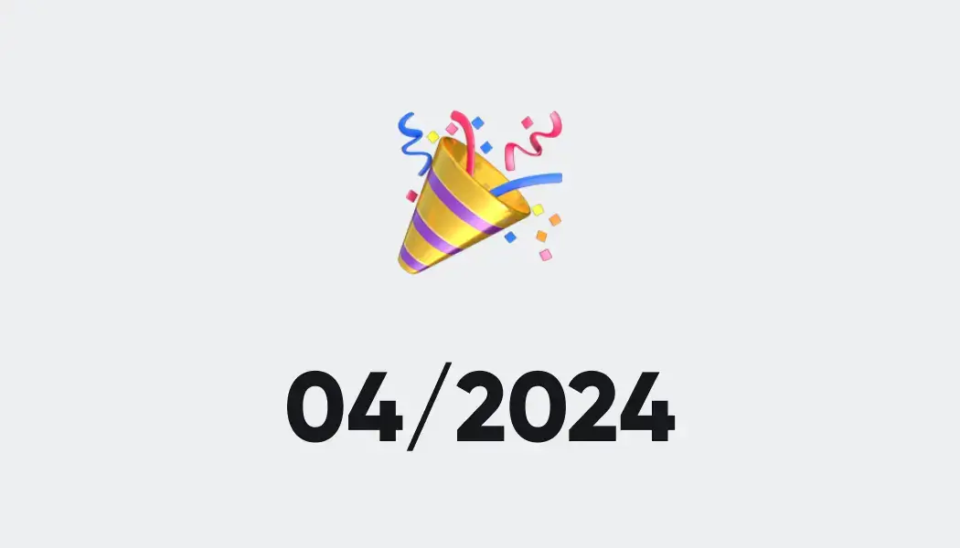 What's new: April 2024