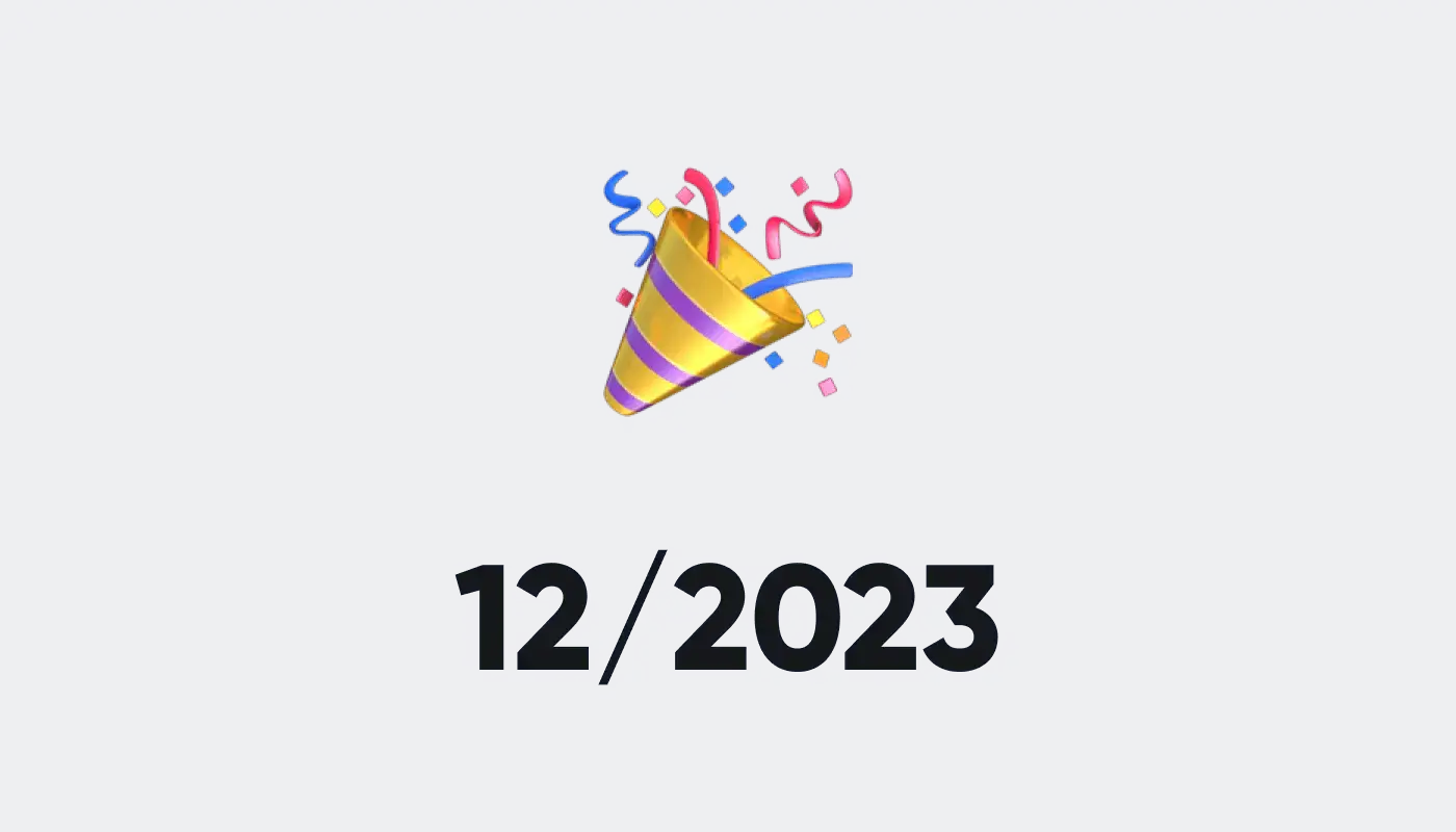 What's new: December 2023