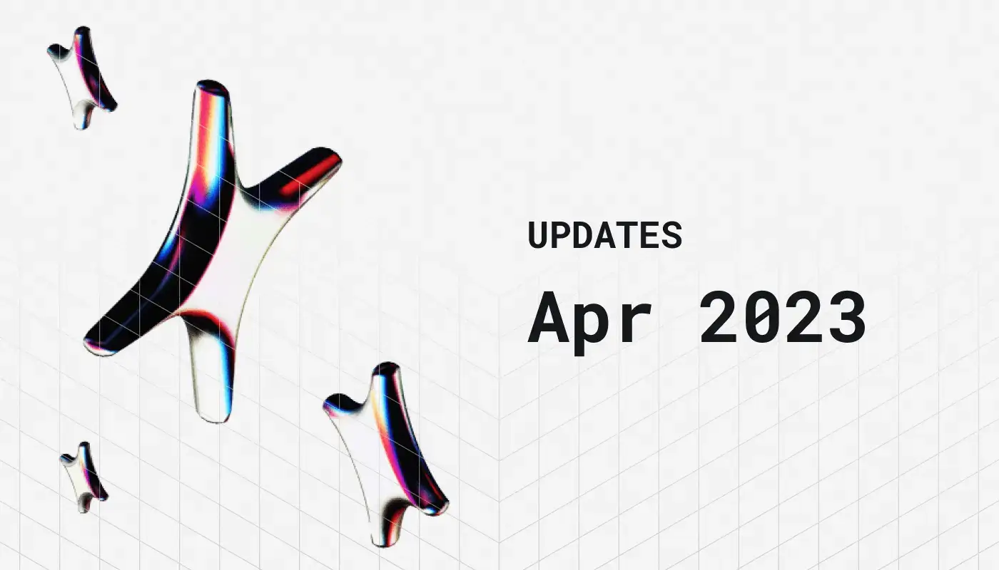 What's new: April 2023