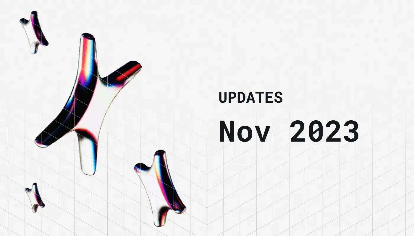 What's new: November 2023