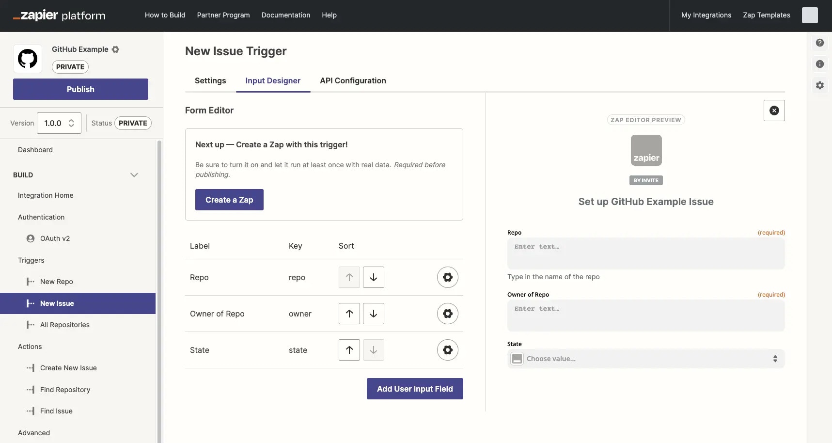Platform UI vs Platform CLI - Zapier