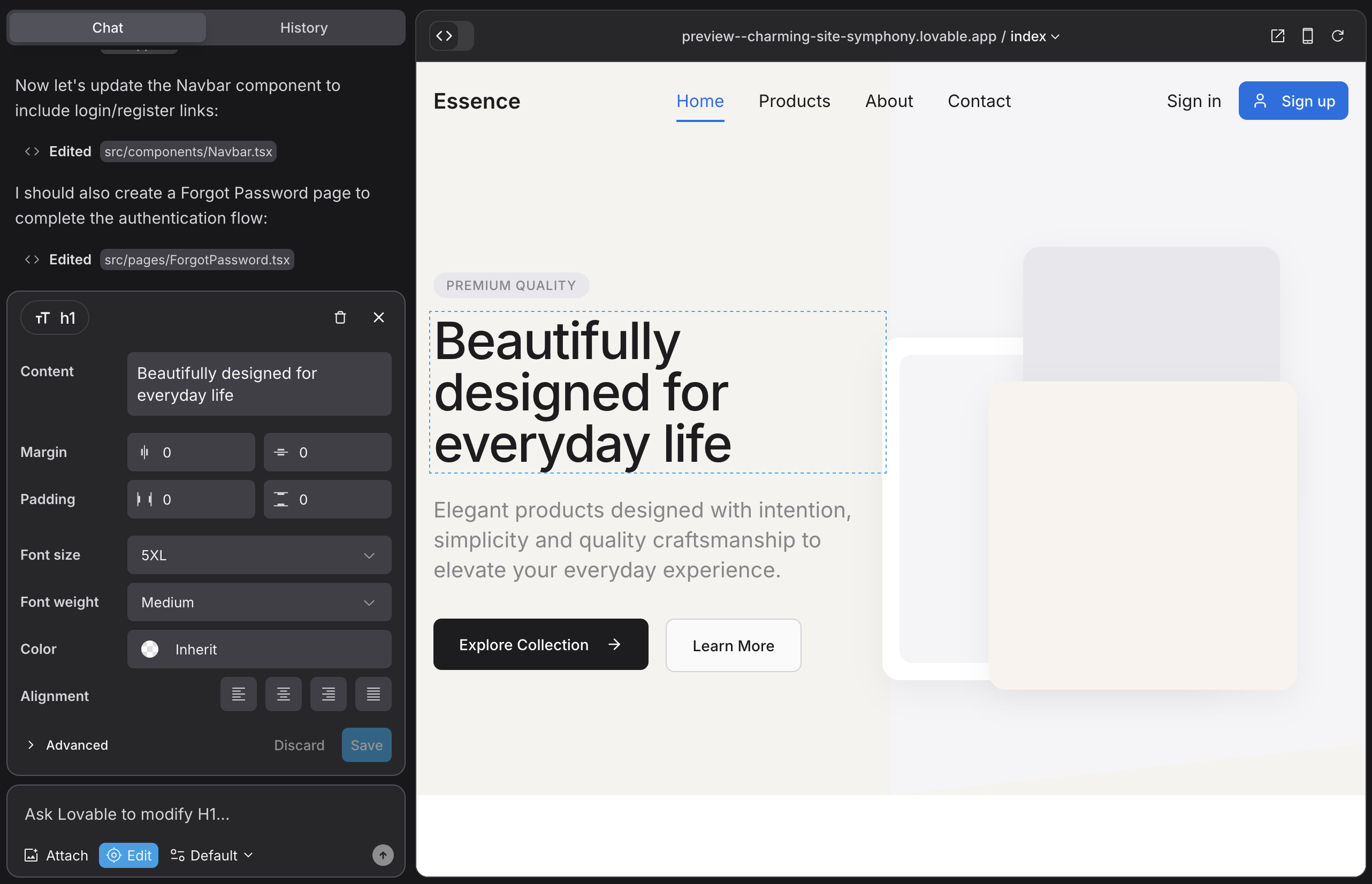 How we built the Visual Edits feature | Lovable