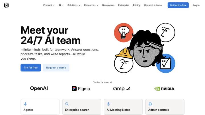 Notion AI interface screenshot