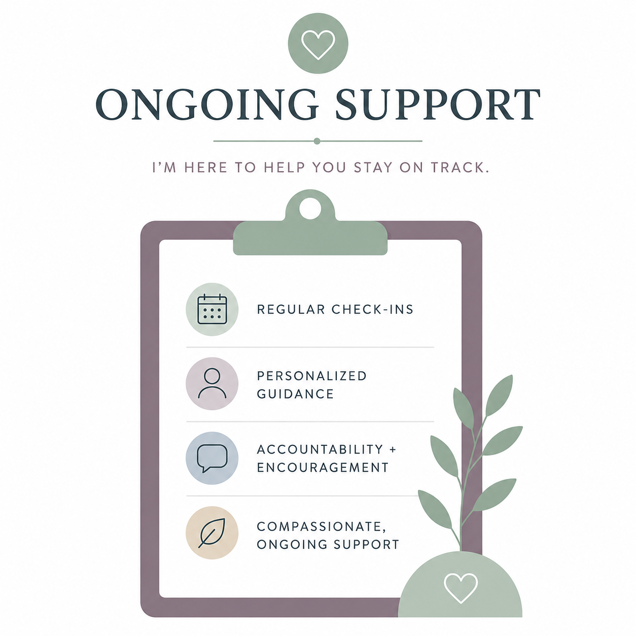 Providing ongoing support through executive function coaching