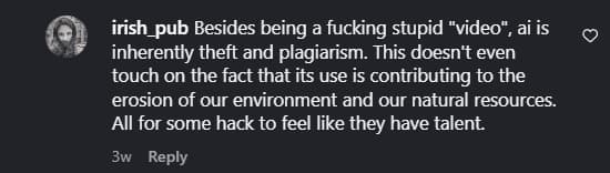 bien.desparchado @thomasthewise nah, it’s just that this whole thing confused art with craft. art is using the tools in front of you to express a truth about the human experience. craft is how skilled you are at manipulating certain tools. people had the same reactions when photography came to be. it’s cheating, the painters said. it wasn’t cheating, it was a new medium. painting continued to exist as a medium and photography became a medium of art in its own right. these new tools are the same. not everything made with them will be art (very little will be actually, just as very few photos are art). but there will be art created with these tools! older generations may hold on to their preconceptions about what art really is (the boomer takes), but the world marches on and younger generations will grow up not being able to imagine a world where they can’t create a short film exactly the way they picture it in their minds.