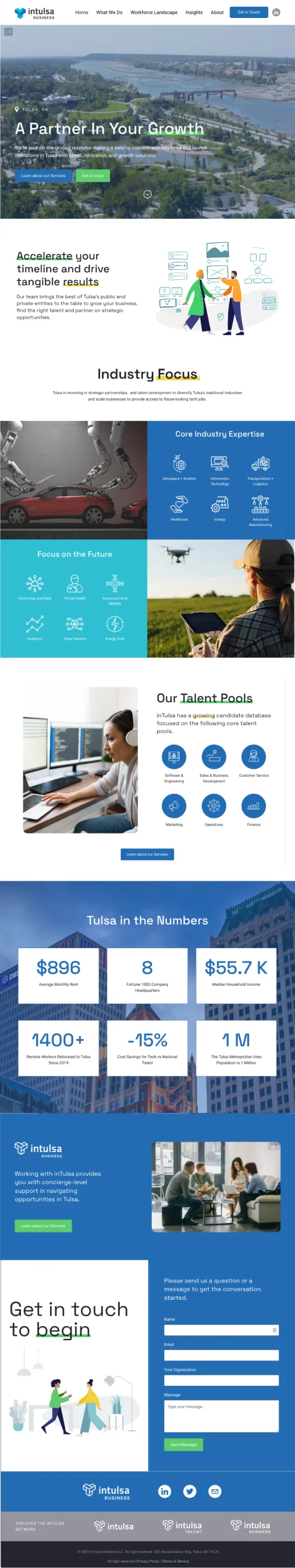 B2B website