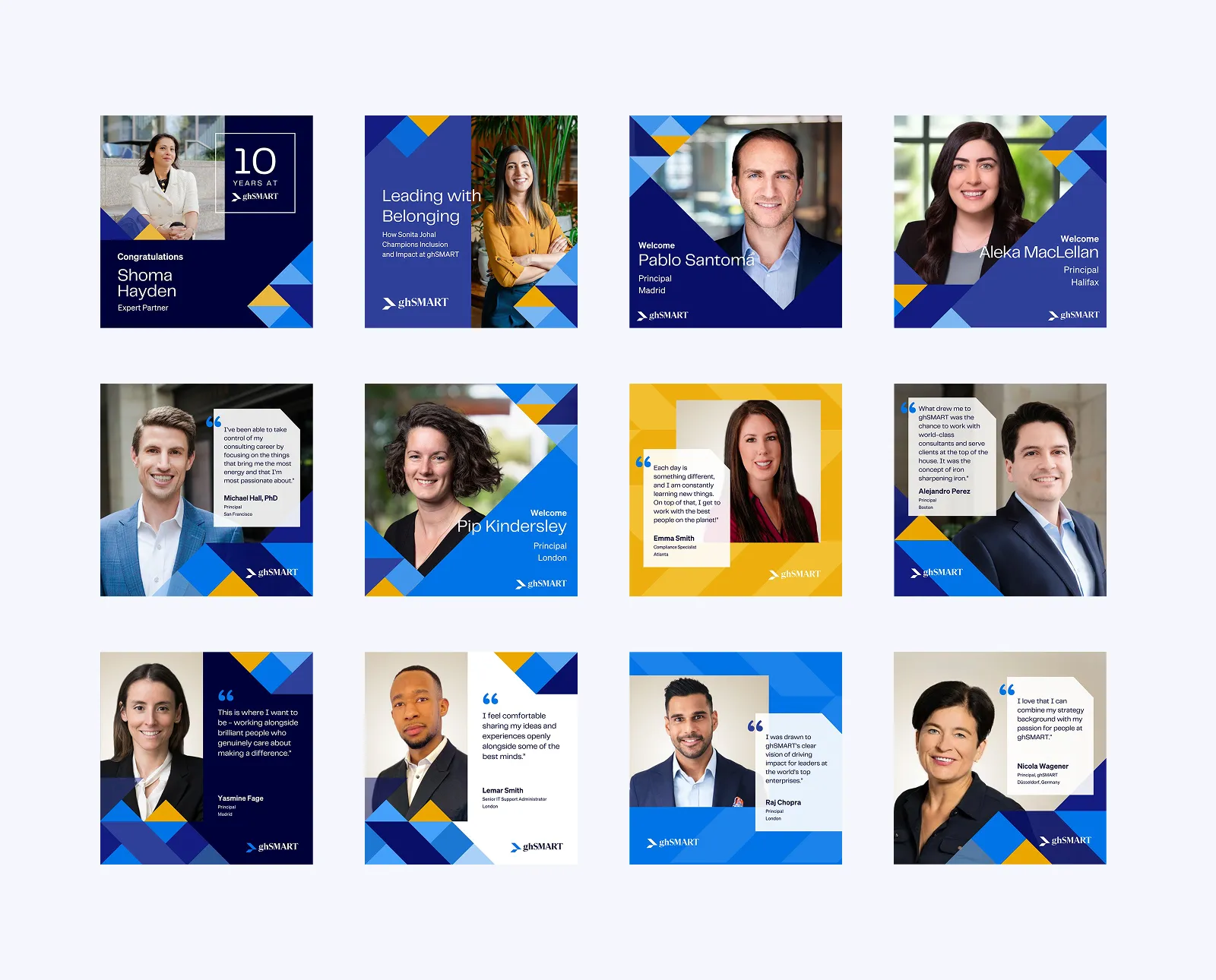 Employer brand misc social posts