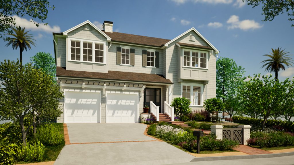 Colonial Revival Rebuild Tim Barber Architects