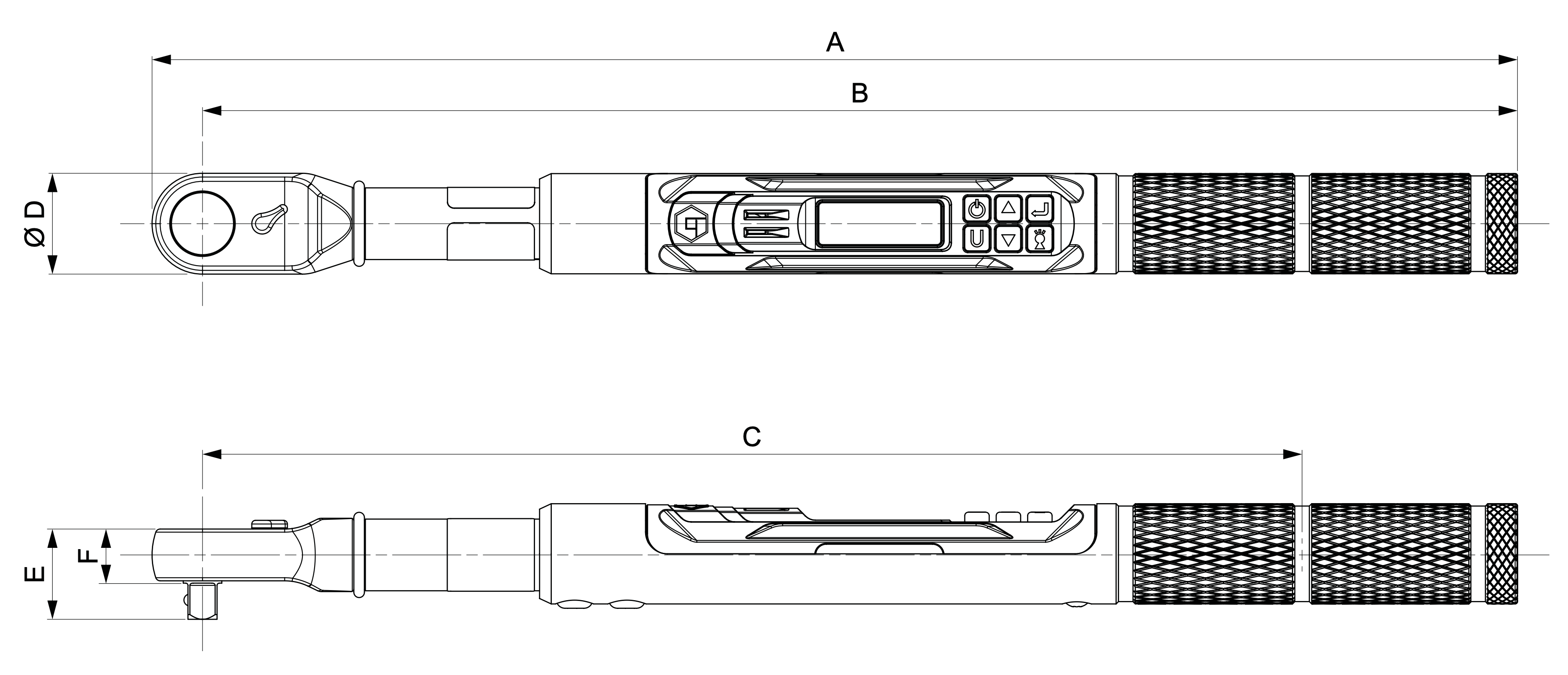 ProTronic Plus dimensions drawing