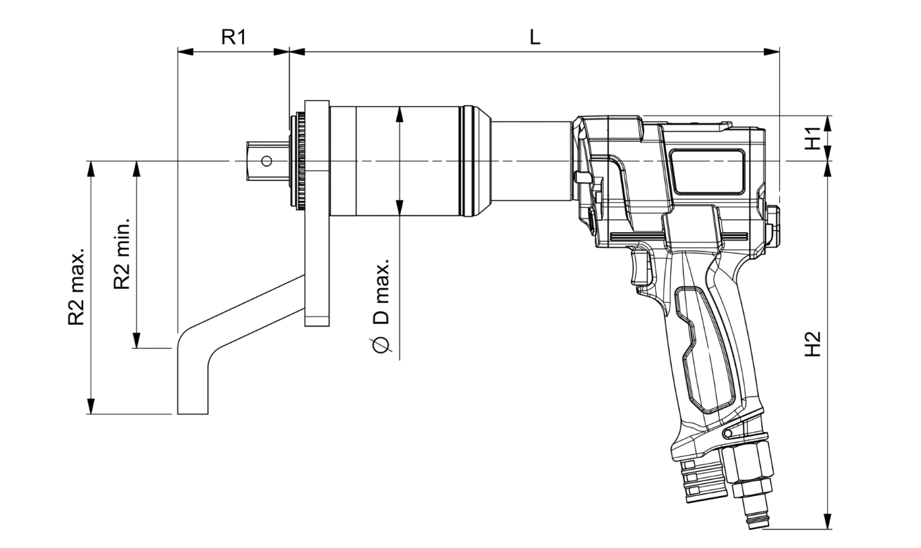 Norbar PTS Series dimensions drawing