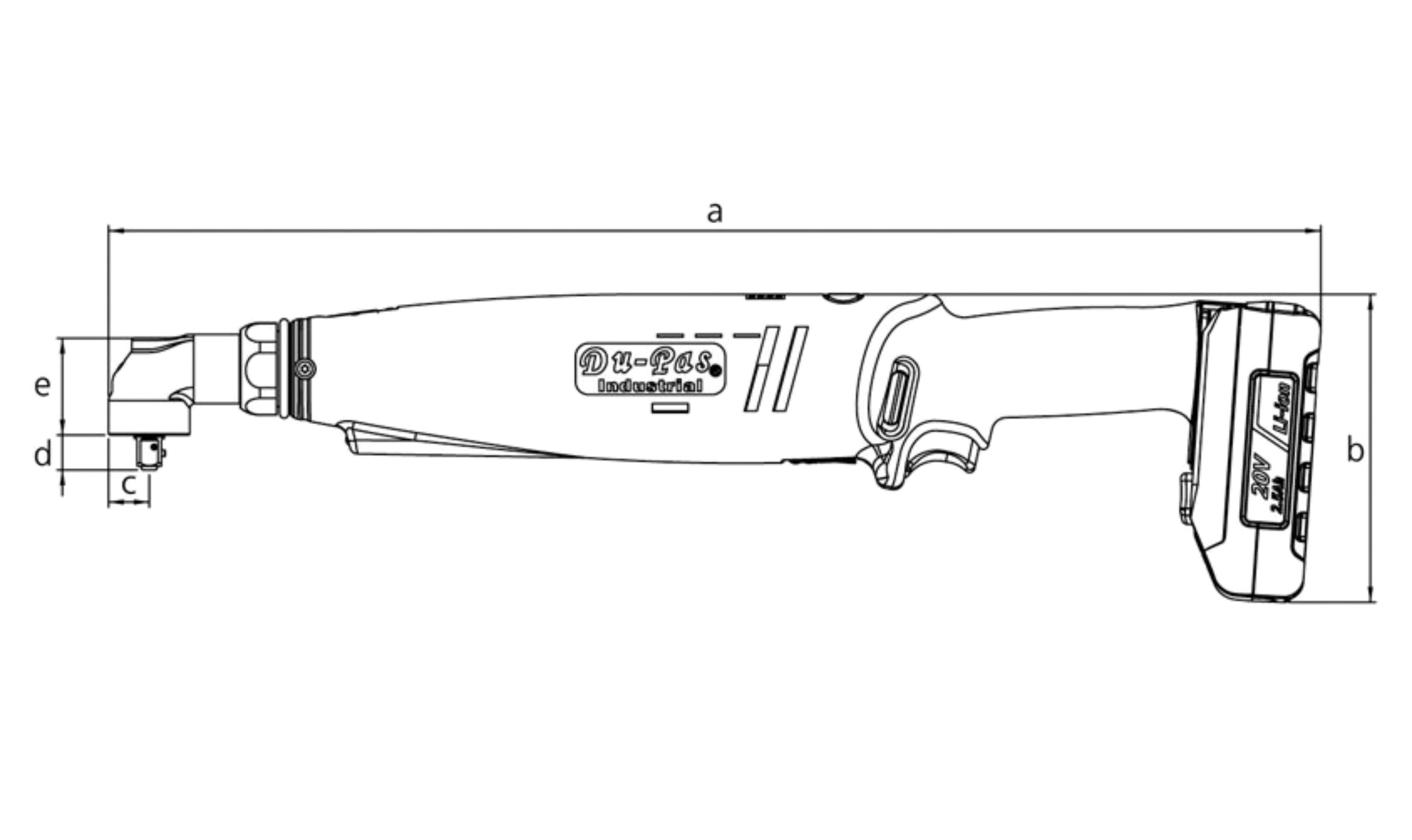 Du-Pas WRTBA Series dimension drawing