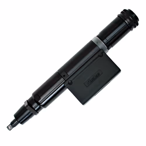 1000 Series fixtured nutrunner with rear exit cable configuration for precision torque applications