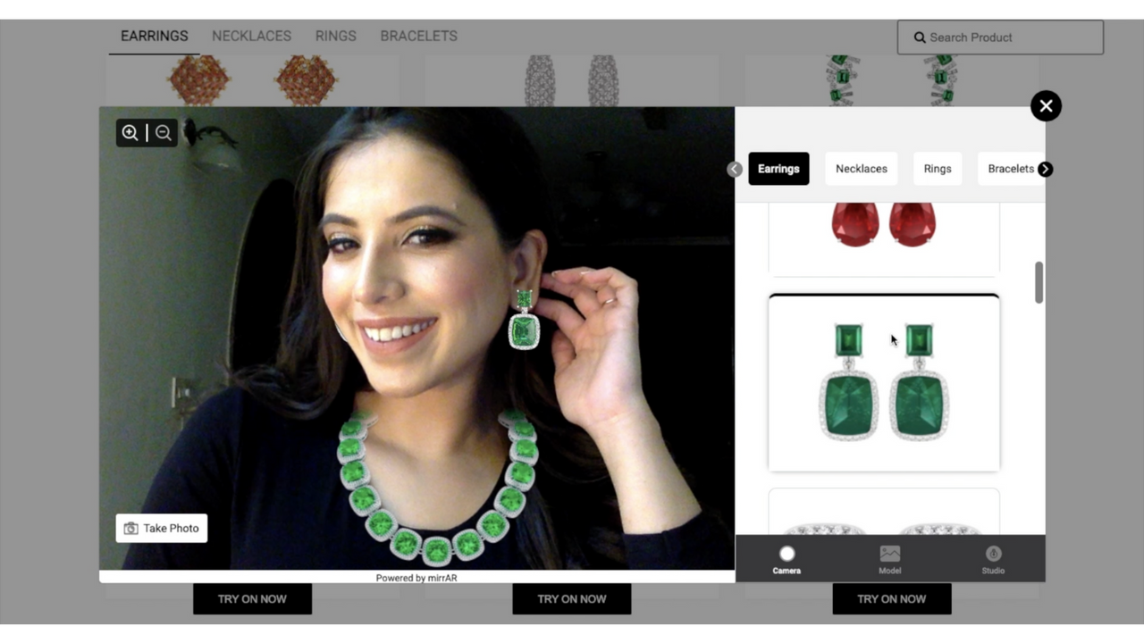 mirrAR ‑ Virtual Try On