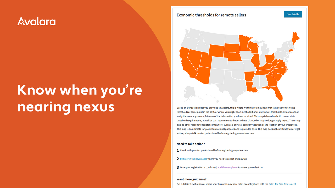 Know when you're nearing nexus