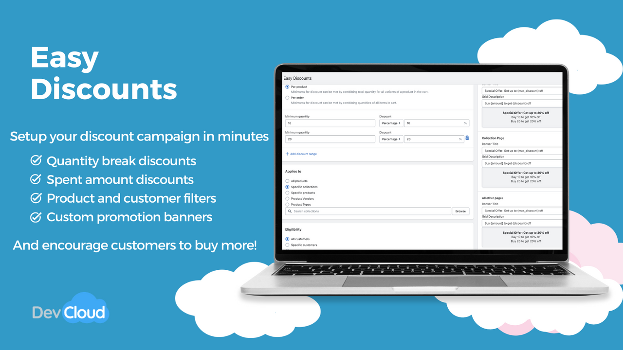 Easy Discounts by DevCloud