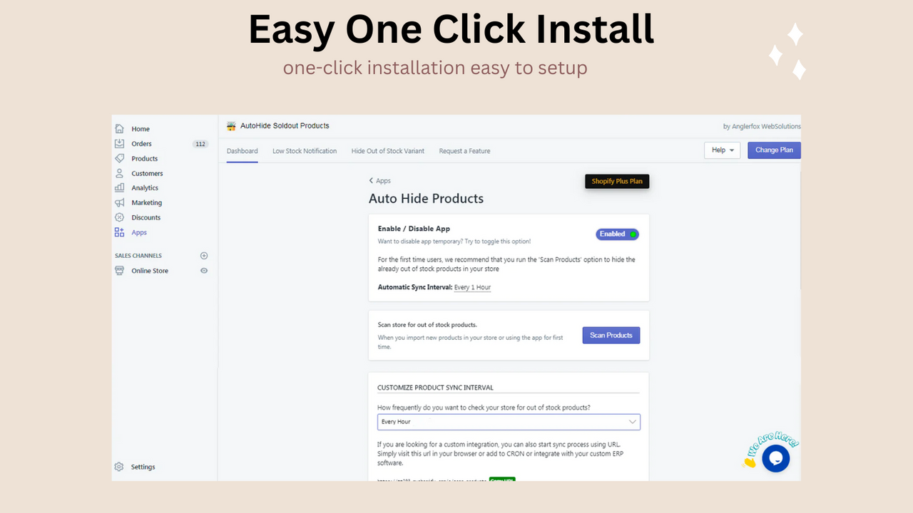 hide sold out products