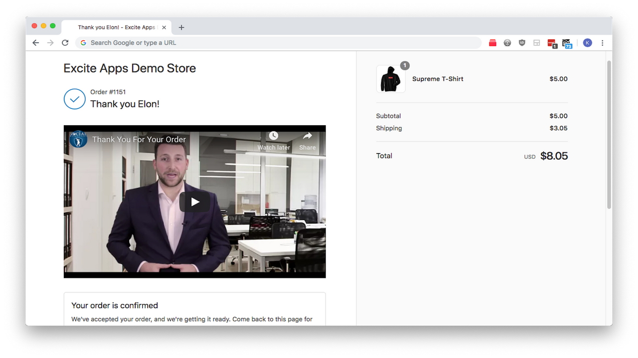 EasyClip: Thank You Video