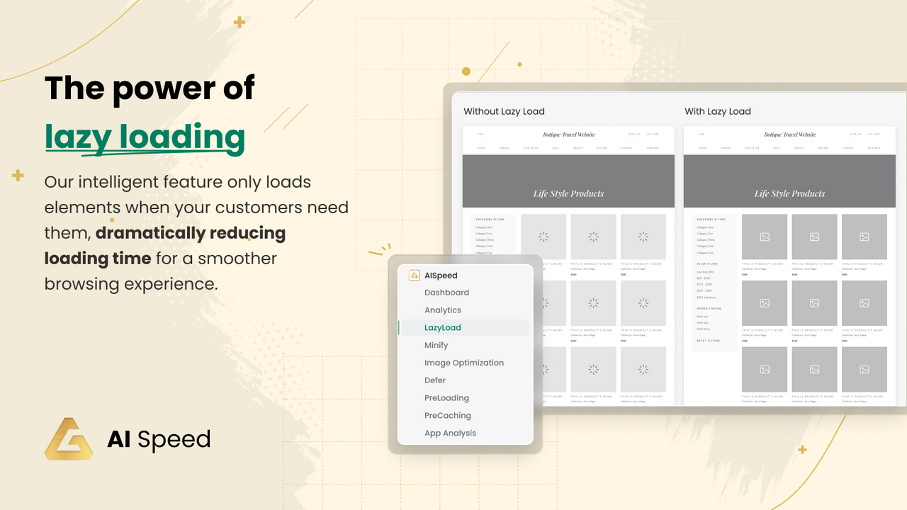 AI Driven Lazy Loading
