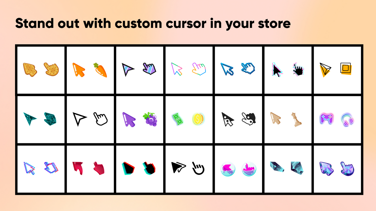 Kaching Custom Cursor app for Shopify | Owlmix
