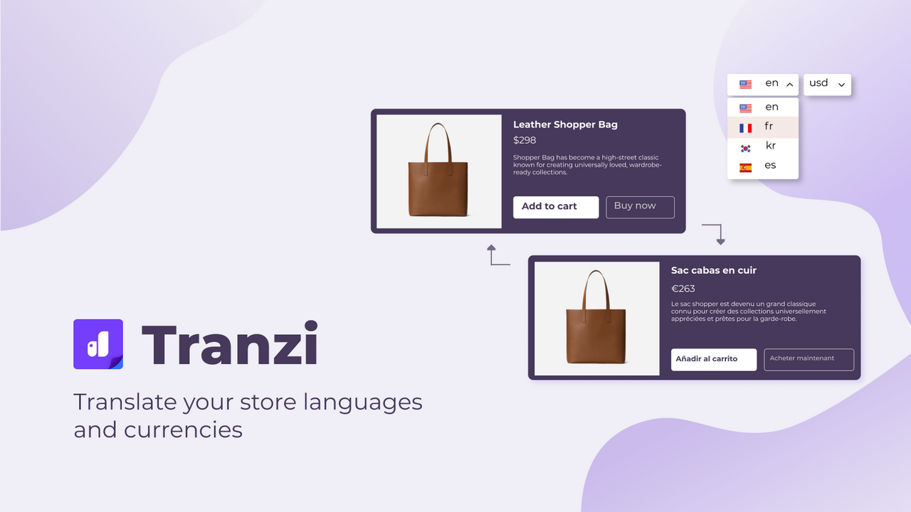 Tranzi: Translate and Currency