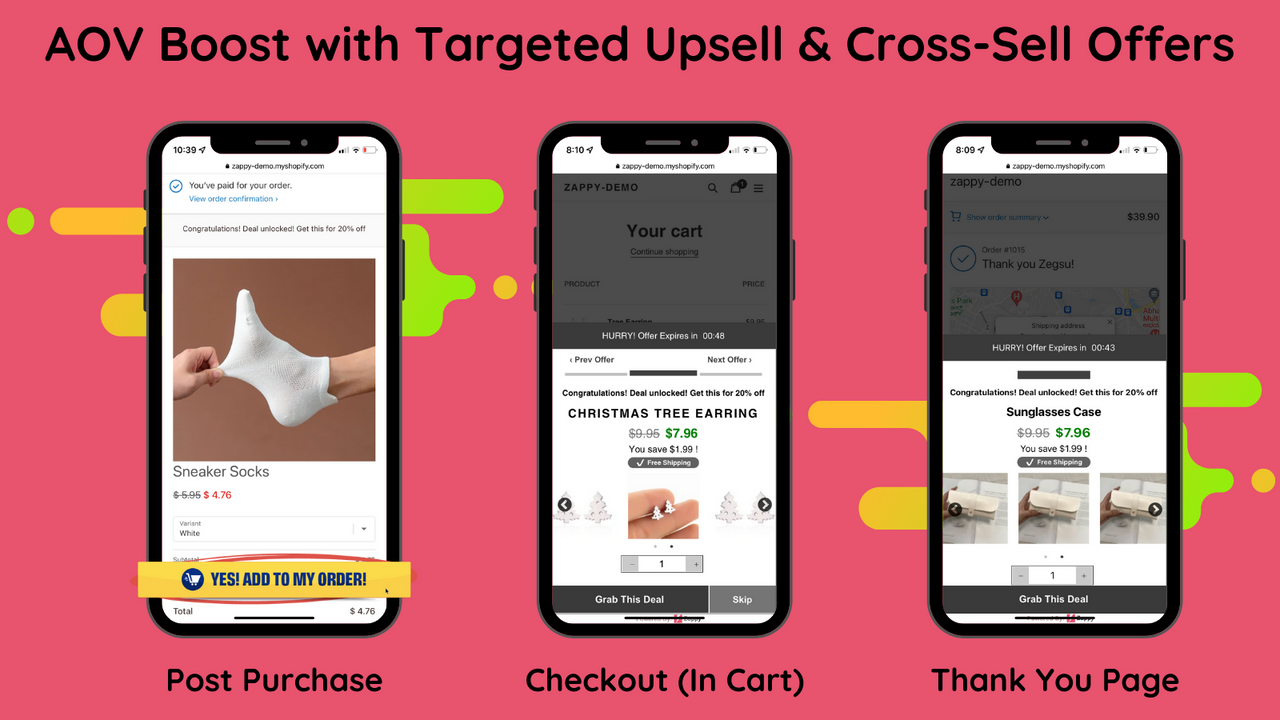 Zegsu Cart & Checkout Upsell