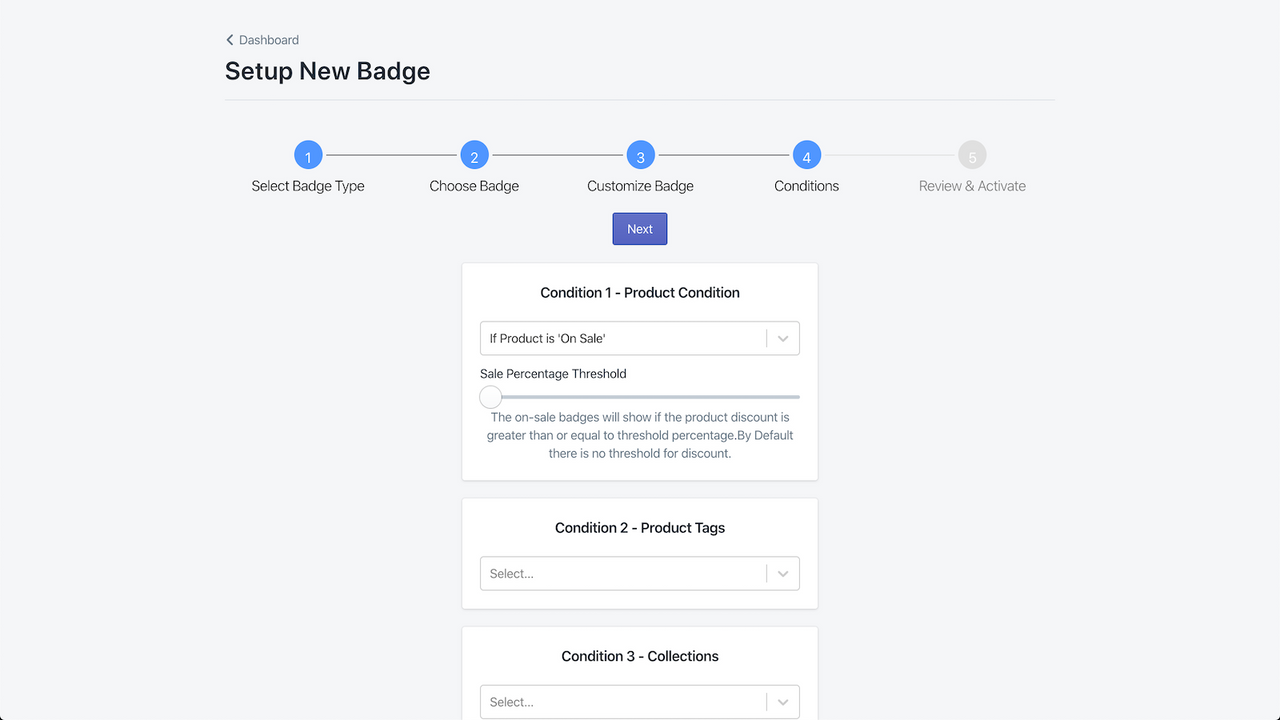 Badgify Badge Conditions