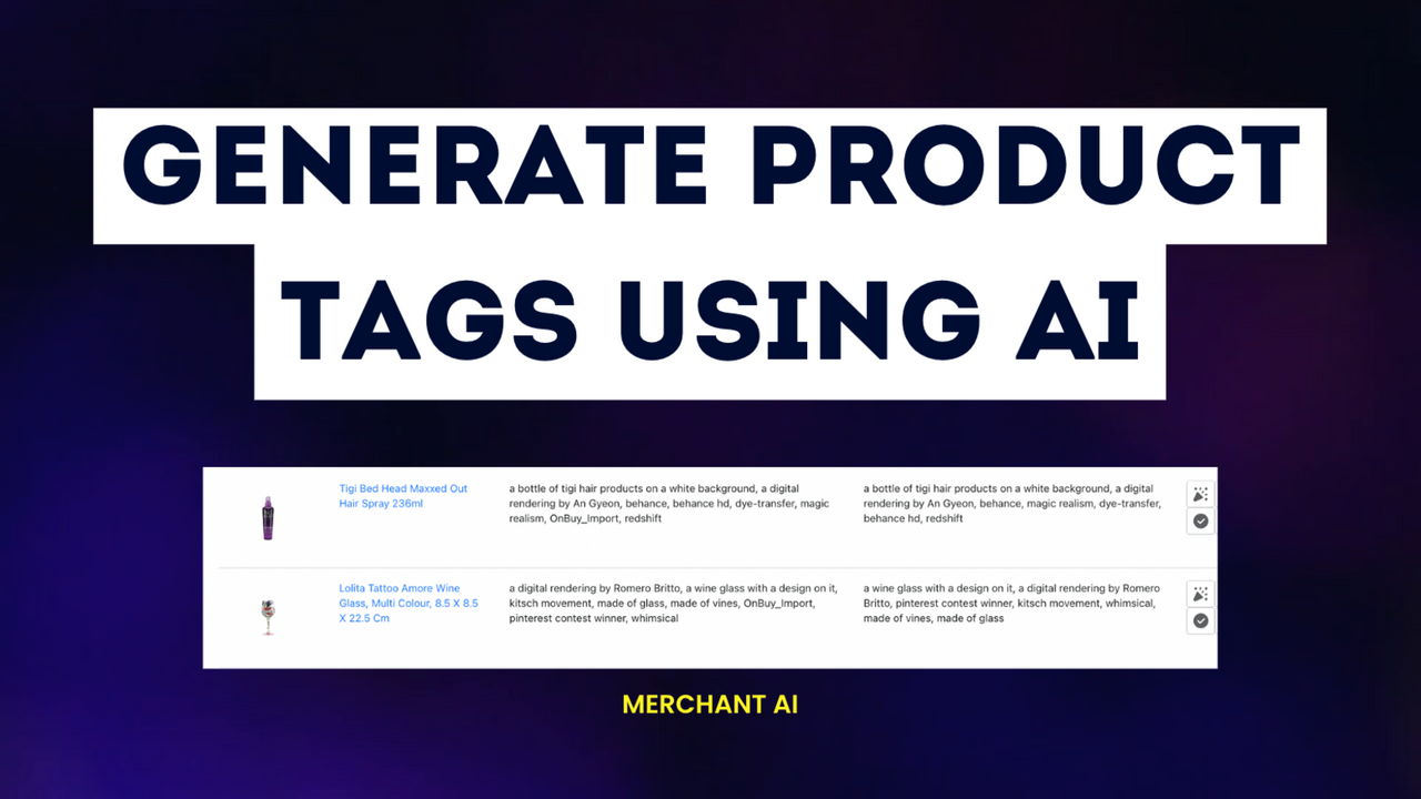 Product Tags SEO Generator Ai