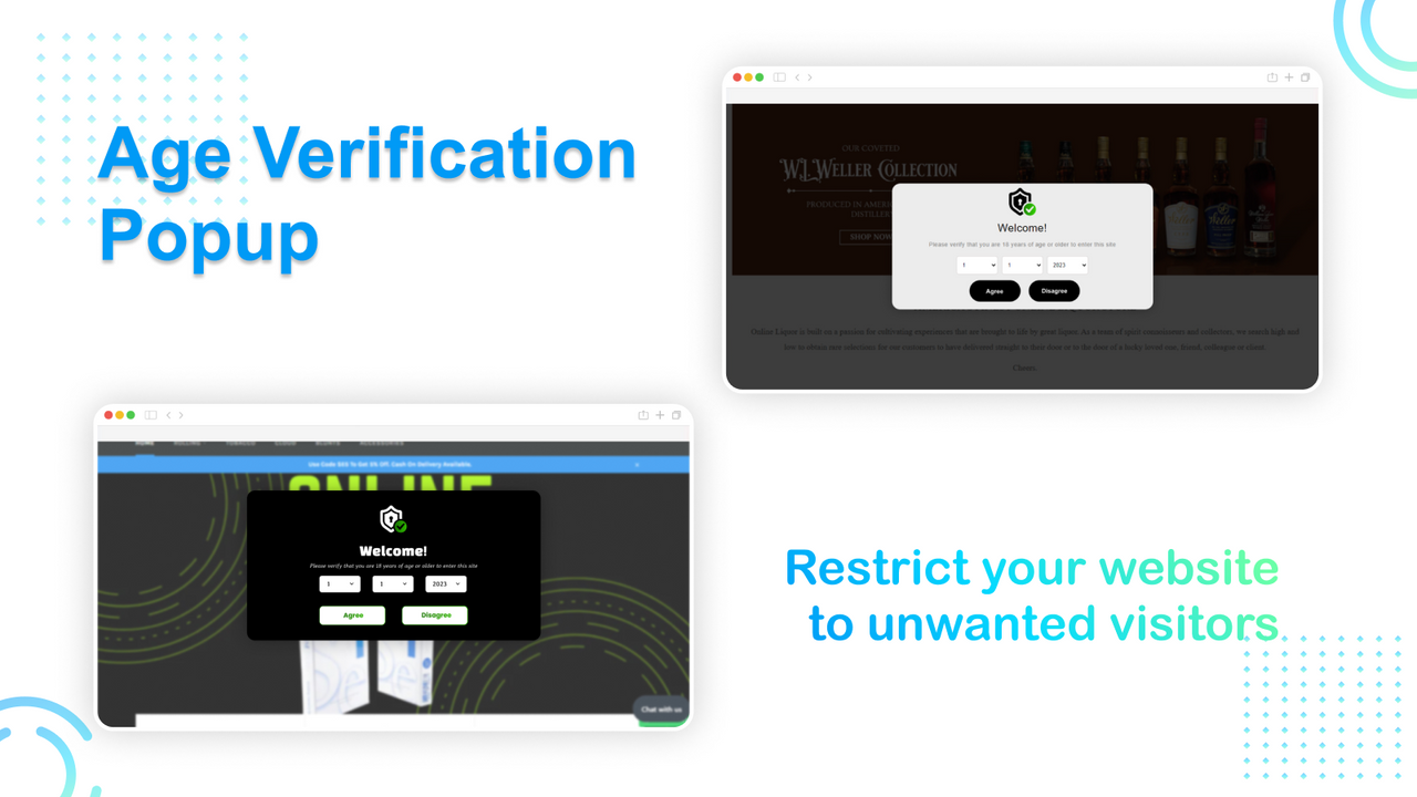 AVP ‑ Age Verification Popup