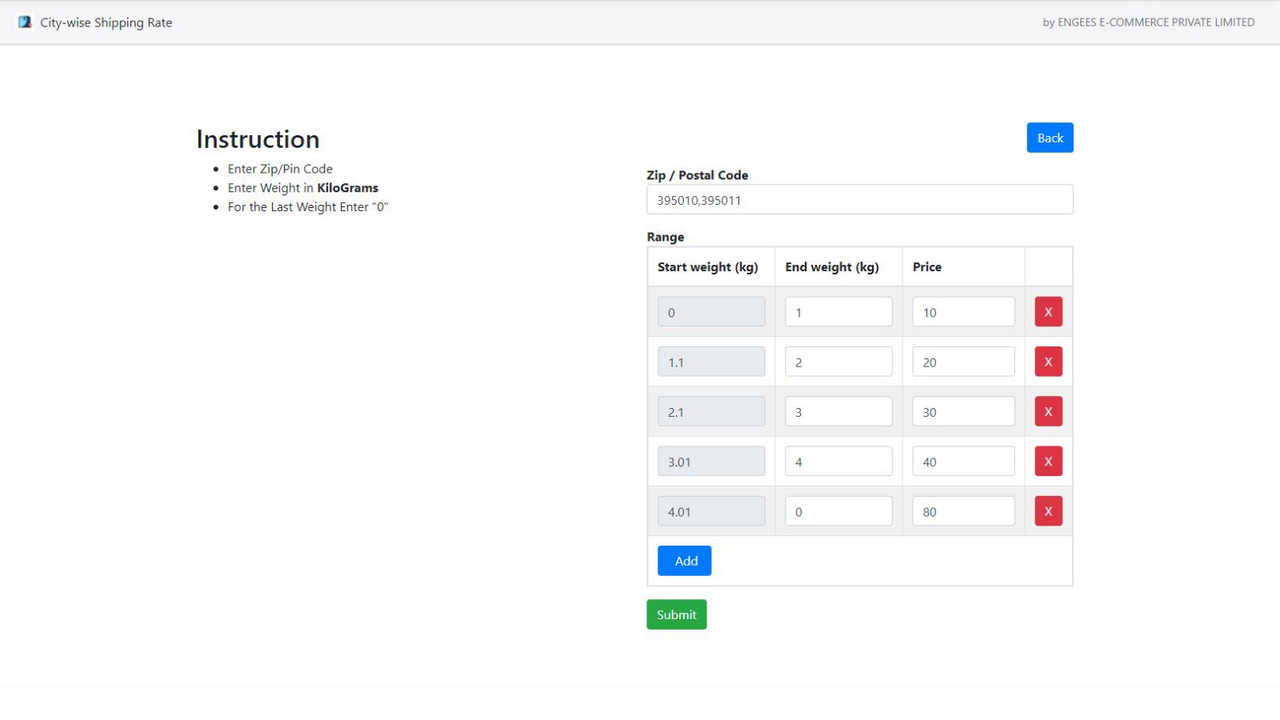 Define Pincodes and Wrights