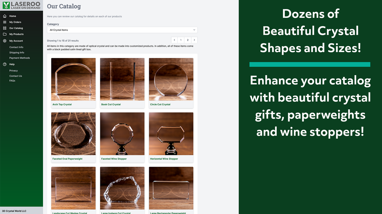 Laseroo ‑ Laser on Demand