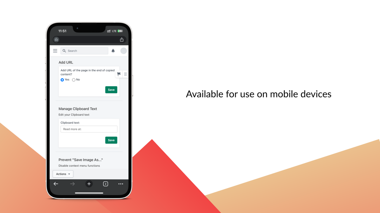 Protect your content on mobile (iOS and Android)