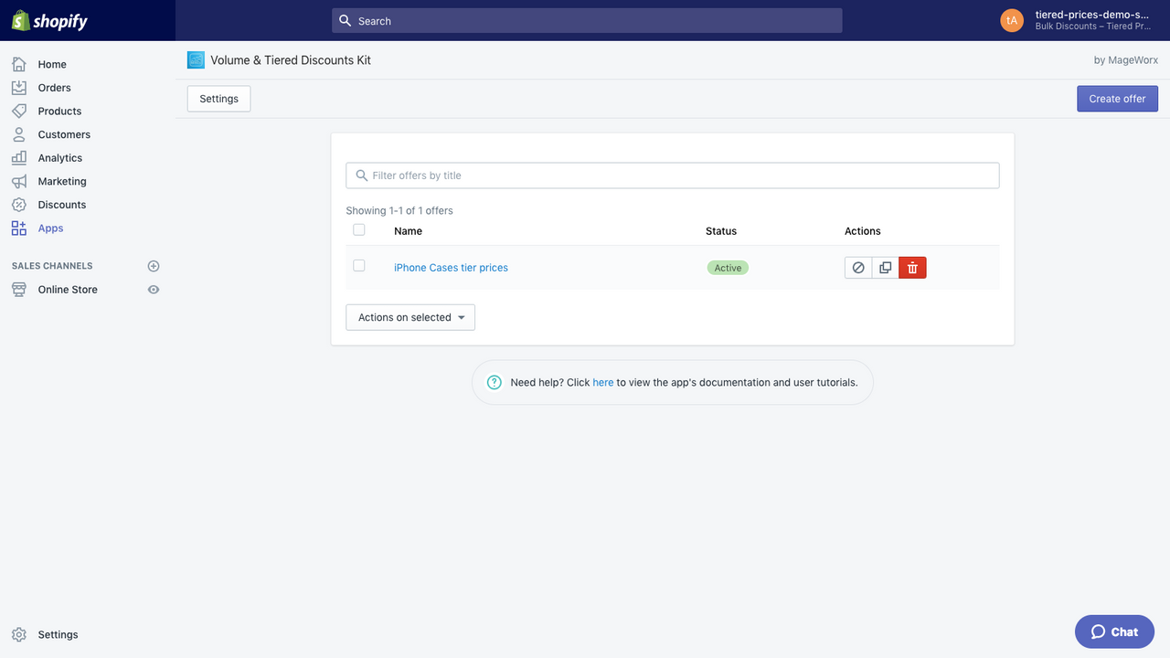 Volume & Tiered Discounts Kit