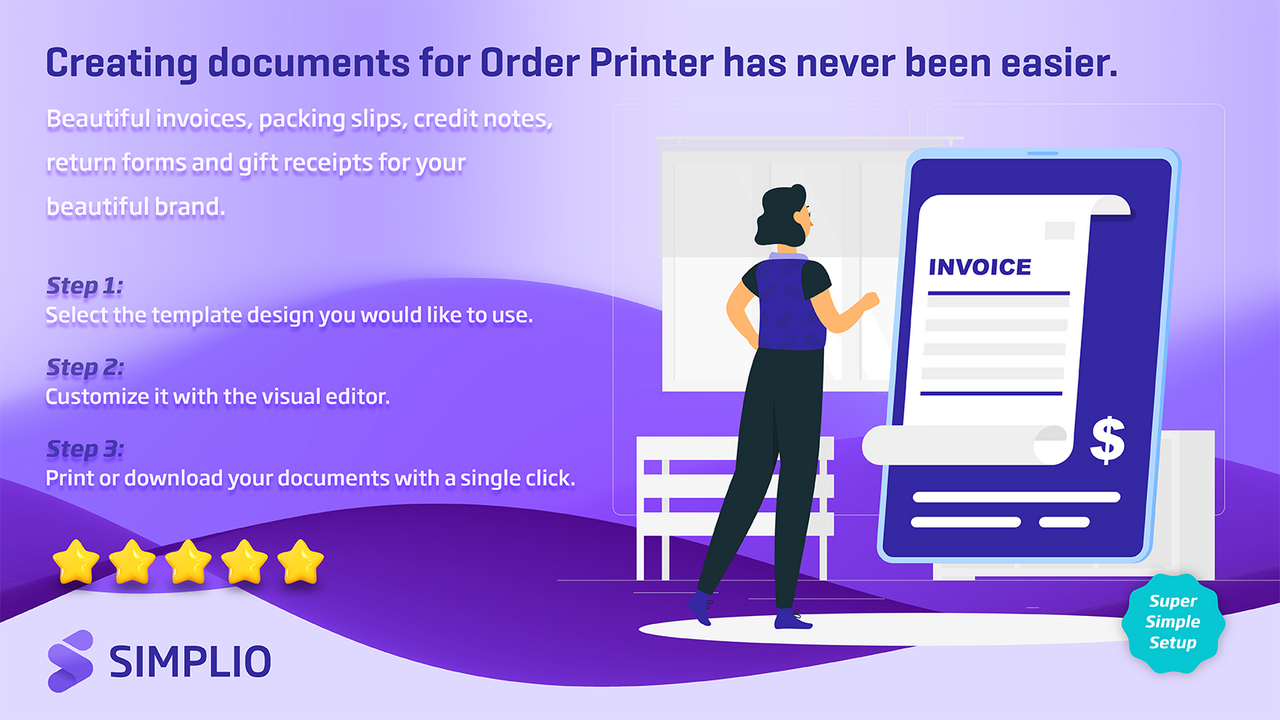 S: Order Printer Templates