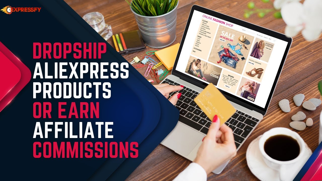 Maximize earnings by effortlessly dropshipping Aliexpress products or earning affiliate commissions through the Admitad program.