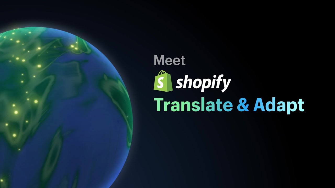 Shopify Translate & Adapt