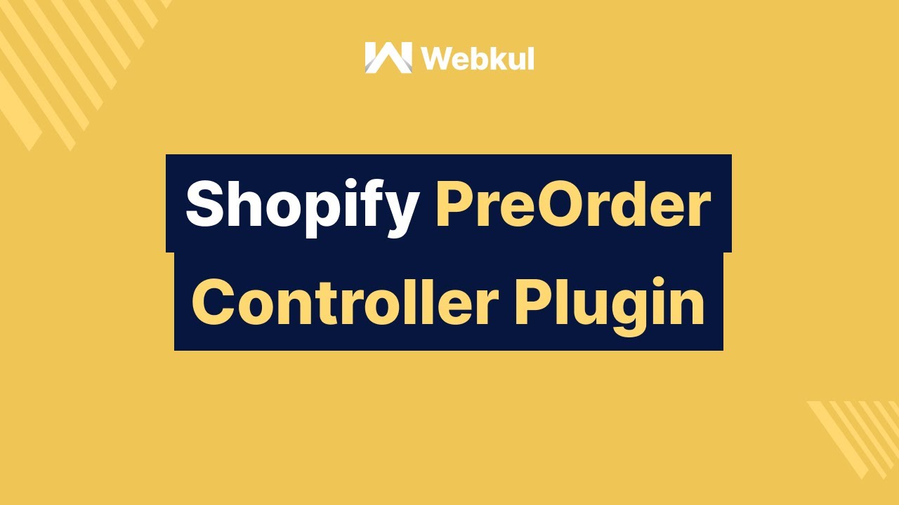 Webkul Pre‑Order