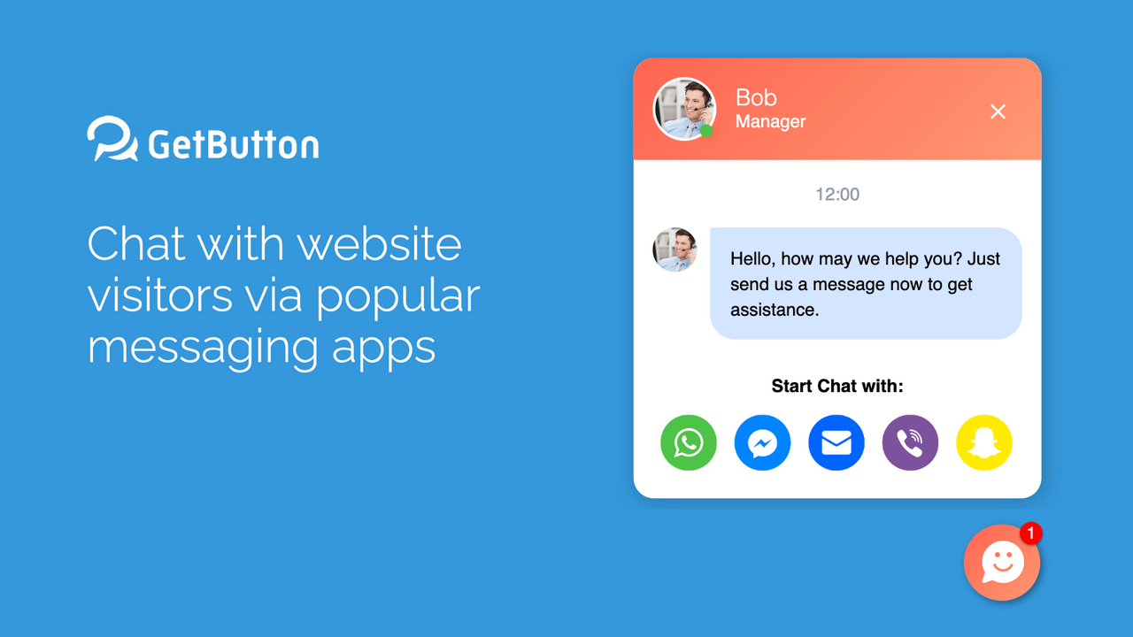 GetButton: WhatsApp, FB & More