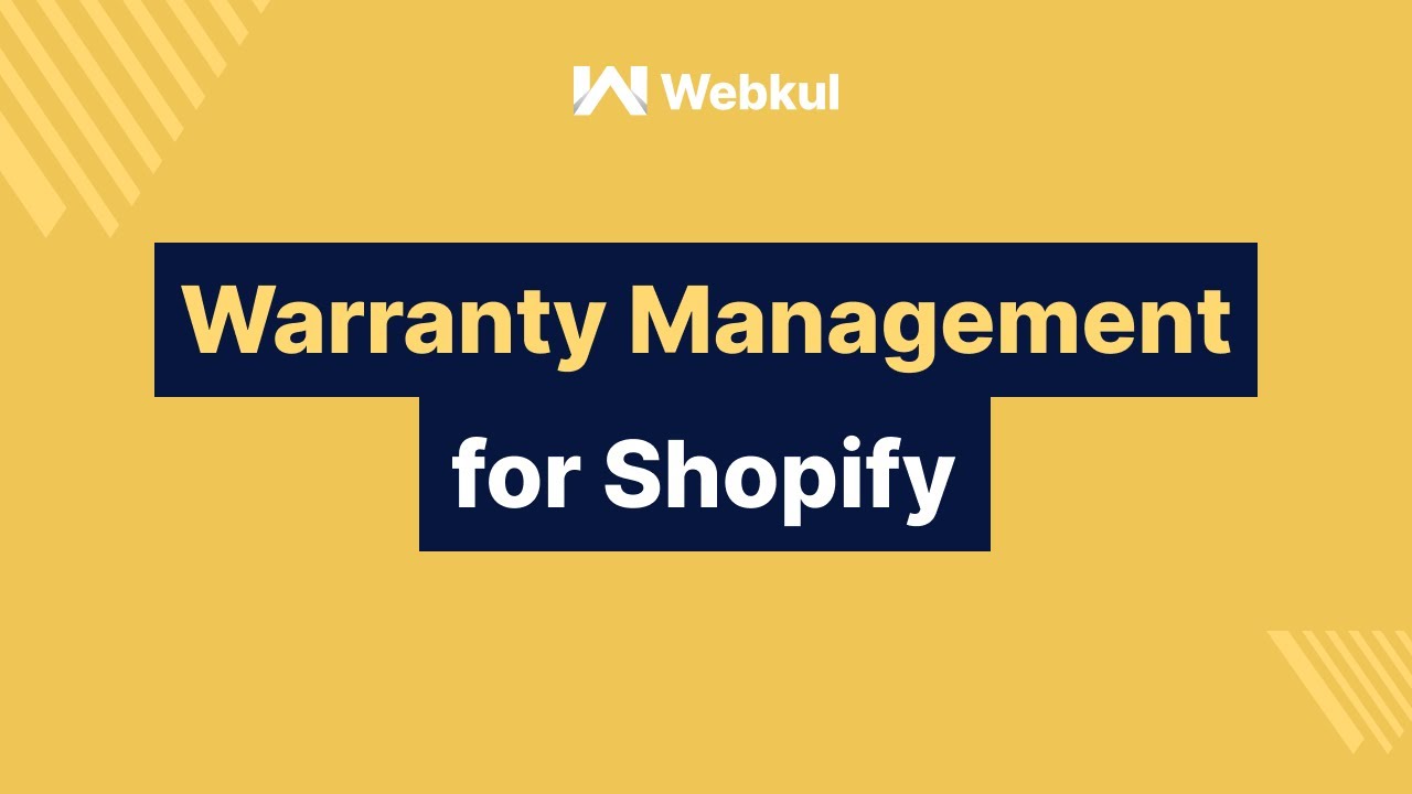 Webkul Warranty Management