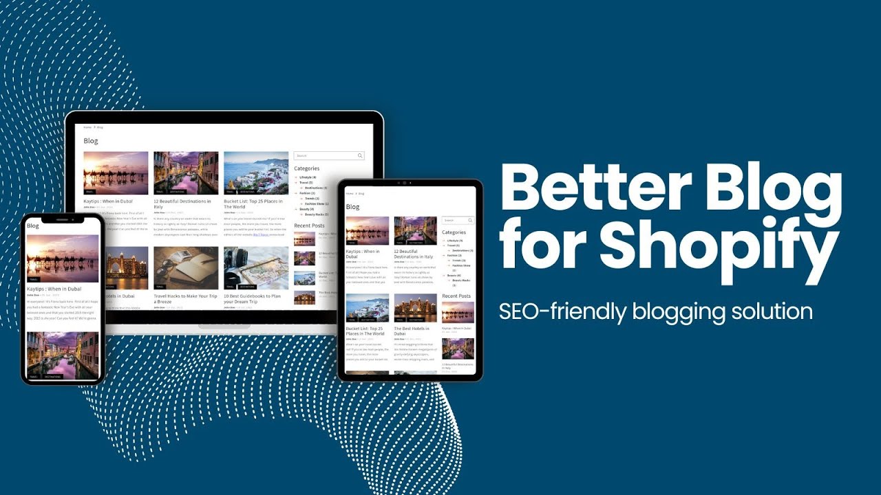 SEO Optimized Blog ‑ Magefan