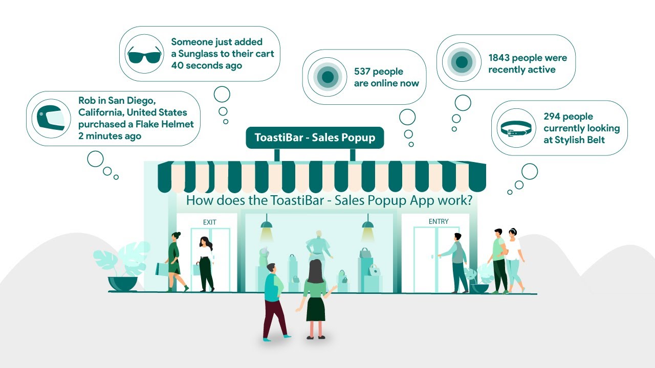 Sales Pop up ‑ ToastiBar