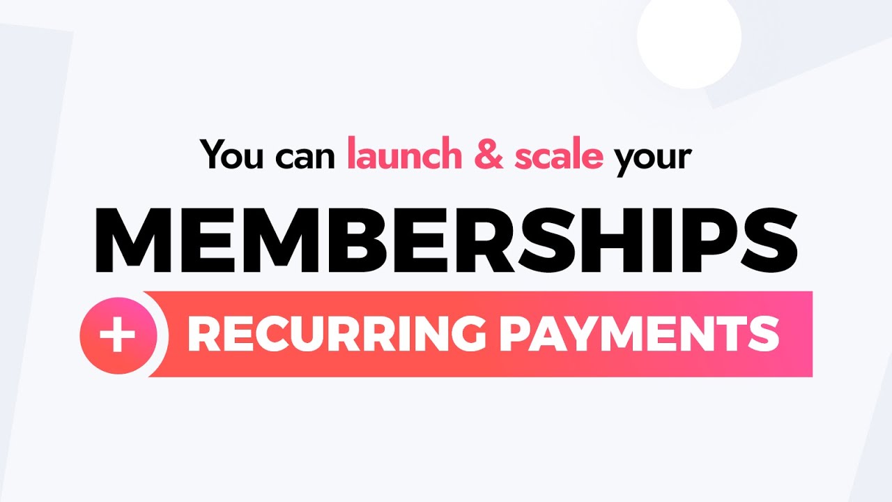 AAA: Recurring Membership App