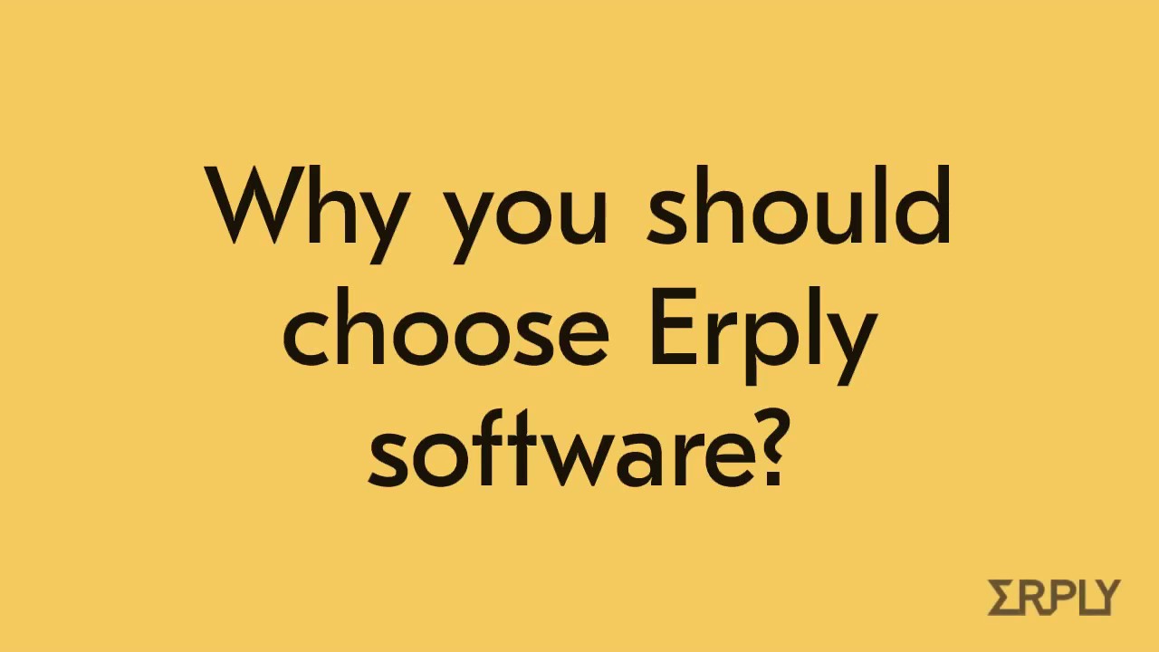 Erply POS Integration