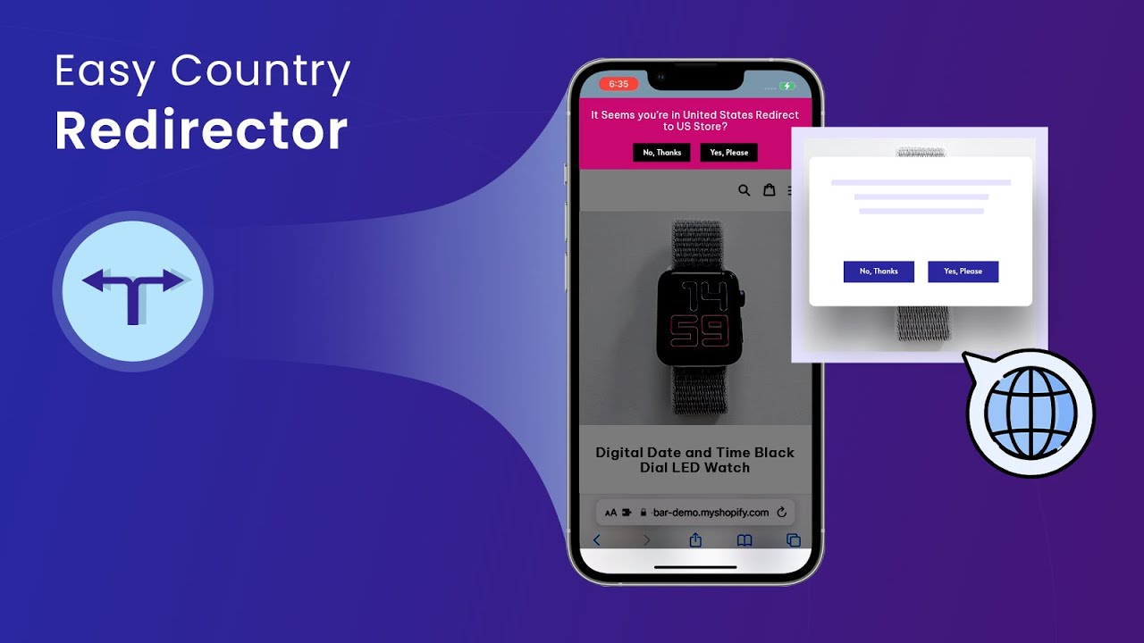 Easy Country Redirector