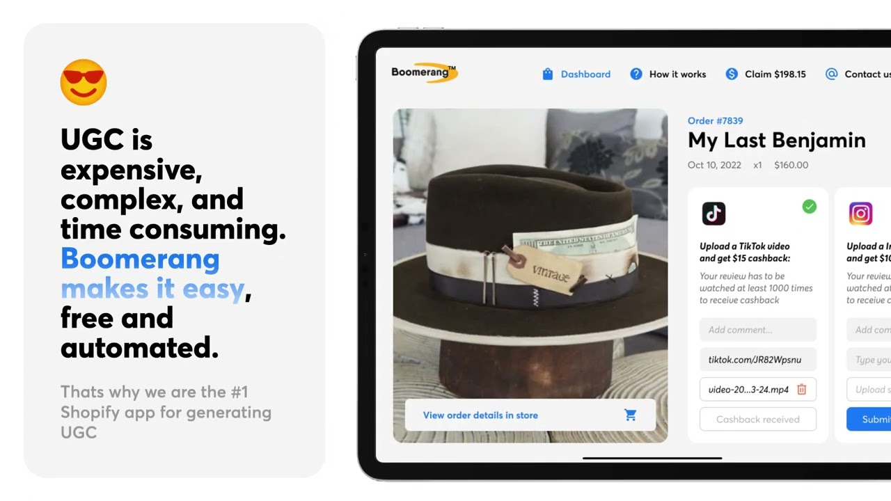 Boomerang: Unlimited UGC