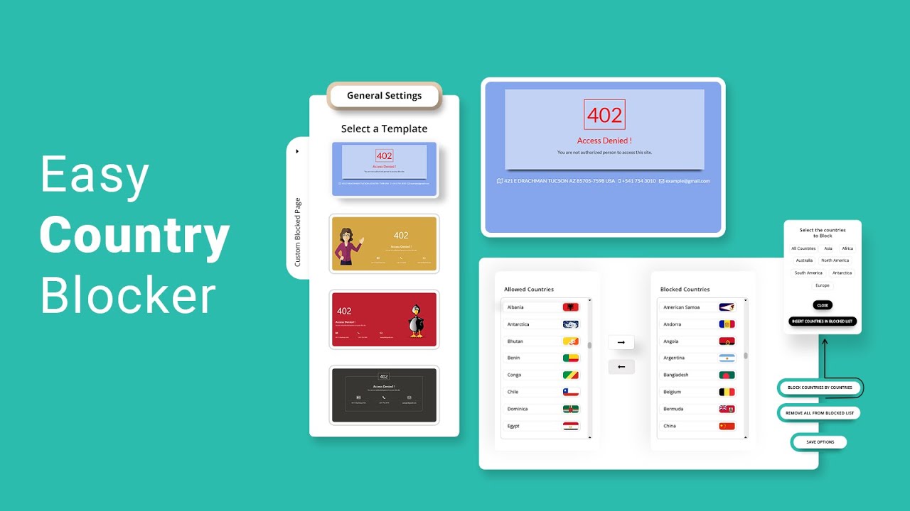 Easy Country Blocker