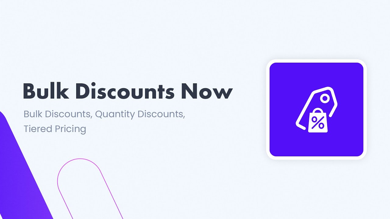 Bulk Discounts Now WOD