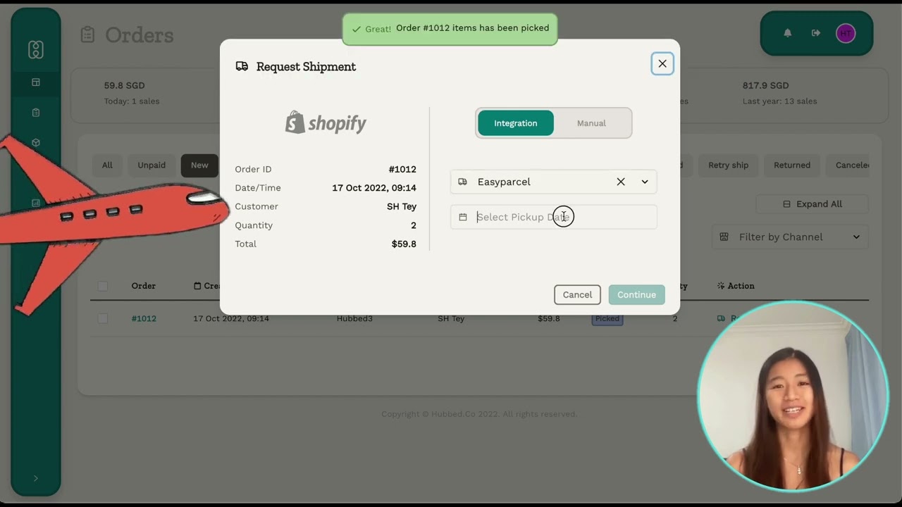 Hubbed Multi‑Channel Ecommerce
